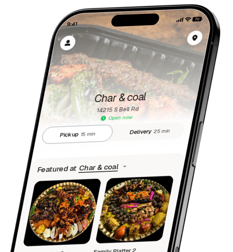Char & coal app preview