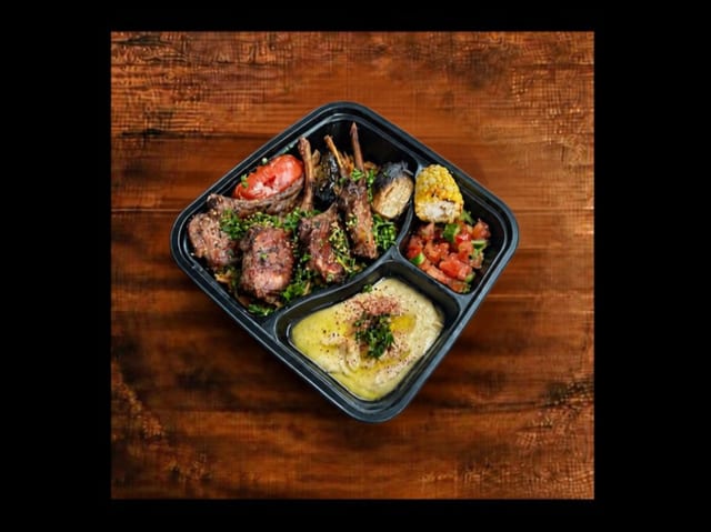 Lamb Chops Plate.