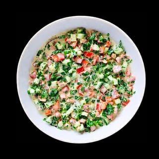 Jerusalem Tahini Salad - O